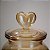 Pote Vidro Hermético Âmbar Decor Afeto Coração 1310ml - Yangzi - Imagem 5