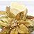 Kit 4 Porta Velas Bico de Papagaio Pick Glitter Dourado 10cm com Vela Eletrônica LED - Imagem 5