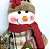 Boneco de Neve Retrátil Pelúcia Encolhe e Estica 47cm Alpes Casaco Xadrez 1 Unidade - Magizi - Imagem 2