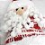 Kit Prendedor de Cortina Natal Papai Noel Pelúcia Prime 30cm 2 Unidades - Imagem 2