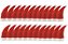 Kit Gorrinho Papai Noel 10cm Decoração Garrafa 24 Unidades - Magizi - Imagem 1