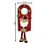 Kit Enfeite Decora Maçaneta Natalino Papai Noel e Boneco de Neve Pelúcia 38cm - Master Christmas - Imagem 4