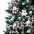 Kit 4 Bonecos Pelúcia Pendente Natal 14cm Papai Noel, Boneco de Neve, Rena e Urso - Master Christmas - Imagem 2