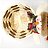 Kit Cesto Natalino Palha de Bambu Decorado Papai Noel e Boneco de Neve Pelúcia 15cm - Master Christmas - Imagem 8