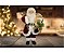 Papai Noel Casaco Vinho Luxo 40cm com Mini Urso Pelúcia, Sino Dourado e Saco Presentes - Master Christmas - Imagem 5