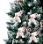 Kit 4 Ursinhos Pelúcia Natal Prime Gorrinho e Cachecol Rosa 12cm - Master Christmas - Imagem 3