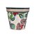 Kit 3 Potes Multiuso Melamina Estampa Natal Pinhas e Folhagens 10x10cm - Magizi - Imagem 2