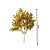Kit Pick Natal Galho Folhagem Glitter Dourada Full 25cm 3 Unidades - Magizi - Imagem 5