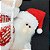 Papai Noel Pelúcia na Corda Rapel 30cm - Master Christmas - Imagem 3