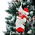 Kit Papai Noel e Boneco de Neve Pelúcia na Corda Rapel 30cm - Master Christmas - Imagem 2