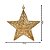 Kit 2 Estrelas Vazadas Dourado Metalizado Fosco 17x19cm - Magizi - Imagem 2