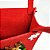 Kit 2 Sacolas com Alça Feltro Decorado Natal Papai Noel e Rena 30cm - Master Christmas - Imagem 4