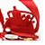 Kit 2 Enfeites Cesto Feltro Natal Carro Decor Papai Noel e Boneco de Neve 20cm - Master Christmas - Imagem 2