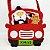 Kit 4 Cachepô Feltro Natal Carro com Alça Decorado Papai Noel e Boneco de Neve 20cm - Master Christmas - Imagem 4
