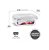 Pote Vidro Retangular Tampa Hermética com Travas 370ml - Quality House - Imagem 5