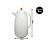 Garrafa Térmica para Café Rosário Diamond Branco e Dourado 1 Litro - Quality House - Imagem 4