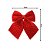 Kit 2 Laços Veludo Vinho Grande Decorados Bolinhas Prata Natal 20x24cm - Magizi - Imagem 3