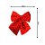 Kit 8 Laços Veludo Vinho Decorados Bolinhas Prata Natal 12x13cm - Magizi - Imagem 2