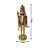 Quebra Nozes Decorativo Natal Pintura Eletroestática Dourado Gold 17cm - Magizi - Imagem 3