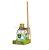 Jogo Lavabo Elegance 3 Peças Porta Sabonete, Difusor de Aromas Alecrim e Porta Velas Vidro Flor Lótus Verde - Imagem 4