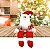Papai Noel Pelúcia Sentado Vermelho e Branco 40cm - Master Christmas - Imagem 5