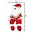 Jogo Papai Noel e Boneco de Neve Pelúcia Sentado Vermelho 40cm - Master Christmas - Imagem 5