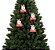 Kit 6 Carinhas Papai Noel Placa Feliz Natal Pelúcia 12cm - Master Christmas - Imagem 2