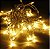Kit 3 Piscas 100 Lâmpadas LED Branco Quente 8 Funções 127V - Imagem 3