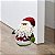 Papai Noel Pelúcia Escora Porta Decor Premium 28cm - Imagem 4