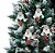 Kit 4 Pelúcias Pendente Guizo Papai Noel Cinza Prime 17cm - Master Christmas - Imagem 3