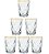 Jogo de Copo Vidro Diamond Transparente Fio Dourado 270ml 6 Unidades - Lyor - Imagem 6