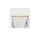 Jogo de Copo Vidro Diamond Transparente Fio Dourado 270ml 6 Unidades - Lyor - Imagem 4
