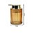 Porta Sabonete Líquido Vidro Relevo Âmbar e Dourado Luxo 260ml - Tuut - Imagem 3