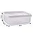 Kit Pote Retangular Moduline Freezer e Micro-ondas Super Resistente 3 Tamanhos - Plasútil - Imagem 5