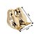 Enfeite Pássaro Casal Porcelana Dourado Grande 13cm - Lívon - Imagem 6