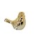 Kit Banheiro Porta Sabonete Líquido Vidro Vitral e Pássaro Porcelana Dourado - Yangzi - Imagem 9