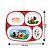 Prato Refeição Infantil 4 Divisórias Melamina Mickey Mouse Disney - Tuut - Imagem 2
