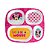 Prato Refeição Infantil 4 Divisórias Melamina Rosa Minnie Mouse Disney - Tuut - Imagem 1