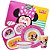 Kit Refeição Infantil Minnie Disney 5 Peças Melamina Pratos, Tigela, Copo e Lugar Americano - Tuut - Imagem 1
