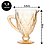Jarra Diamond Vidro Bico de Abacaxi Âmbar Golden Metalizado Diana 1300ml - Tuut - Imagem 4