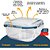 Pote Vidro Hermético Trava Mais Forno Micro-Ondas e Freezer 320ml - Quality House - Imagem 4