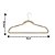 Kit 3 Cabides Veludo Antideslizante Para Roupas Delicadas 45cm - Tuut - Imagem 3