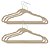 Kit 6 Cabides Veludo Antideslizante Para Roupas Delicadas 45cm - Tuut - Imagem 1