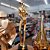 Estatueta Decorativa Músico Saxofonista Resina Grande Dourado Luxo 47cm - MCD - Imagem 4