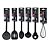 Jogo 6 Utensílios Silicone Black Premium Henrique Fogaça Incluso Fouet - Tuut - Imagem 1