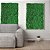 Placa Painel Grama Buchinho Sintético 60x40cm Jardim Vertical  Folhagens Verde - Viva Flor - Imagem 8