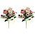 Kit 2 Buquês Artificial Mini Botões de Rosas Variadas 30cm - MC Flores - Imagem 1