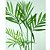 Planta Artificial Palmeirinha Verde 5 Galhos 76cm com Raiz Aparente Luxo - MC Flores - Imagem 2