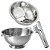 Kit Cozinha Escorredor de Macarrão, Lavador de Arroz e Pegador de Massa Aço Inox 3 Peças - Quality House - Imagem 1