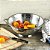 Kit Cozinha Escorredor de Macarrão, Lavador de Arroz e Colher de Espaguete Aço Inox 3 Peças - Quality House - Imagem 2